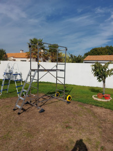 Photo de galerie - échafaudage hauteur 3, 50m