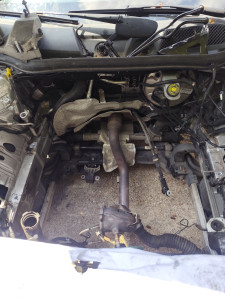Photo de galerie - Remplacement d'un moteur sur une Mercedes classe a