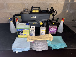 Photo de galerie - Matériel Professionnel pour shampouiner canapé, tapis, auto… 