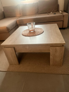 Photo de galerie - Montage table basse et canapé convertible IKEA 