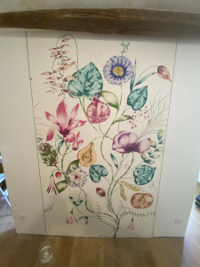 Photo de galerie - Pose de tapisserie