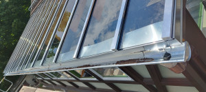 Photo de galerie - Remplacement du toit d'une véranda