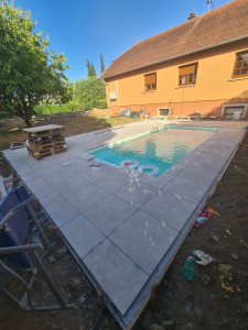 Photo de galerie - Dalle plot 