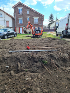 Photo de galerie - Petite  maçonnerie - terrassement  - démolition 