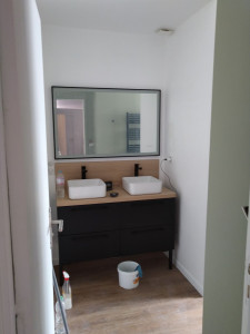 Photo de galerie - Rénovation de salle de bain 