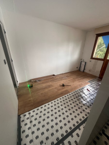 Photo de galerie - Pose de parquet 