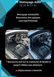 Photo de galerie - Nettoyage/préparation esthétique automobile à domicile 