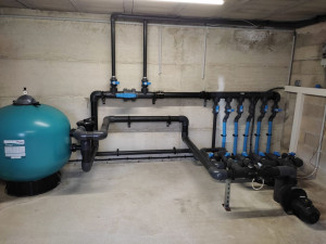 Photo de galerie - Création d'une filtration neuve.