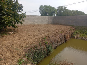 Photo de galerie - Remise en forme terrain en pente