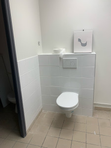 Photo de galerie - Rénovation wc en wc suspendu 