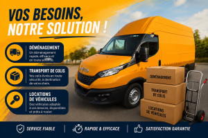 Photo de galerie - à votre services pour tout besoin de transport 