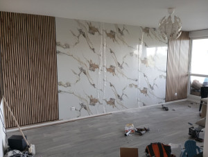 Photo de galerie - Panneau murale avec place PVC 