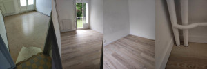 Photo de galerie - Pose de parquet - Revêtement de sol