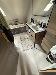 Photo de galerie - Carrelage et pose de meuble