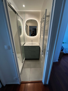 Photo de galerie - Remise à neuf d’une salle de bain de -3m2 