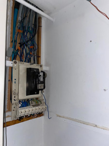 Photo de galerie - Repérage avant travaux de rénovation.