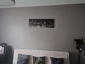 Photo de galerie - Ponçages et enduit + peinture  