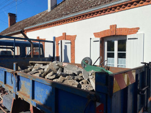 Photo de galerie - évacuation des gravats 