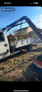 Photo de galerie - évacuation des végétaux 