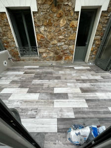 Photo de galerie - Carrelage effet Bois 