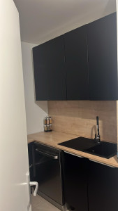 Photo de galerie - Montage et Installation Meubles Cuisine + Découpe plan de travail et Crédence + Installation électroménager