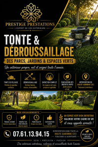 Photo de galerie - DÉBROUSSAILLAGE & TONTE