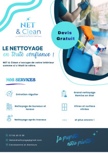Photo de galerie - Flyer, le nettoyage en toute confiance 