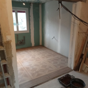 Photo de galerie - Photo après carrelage et placoplâtre 
