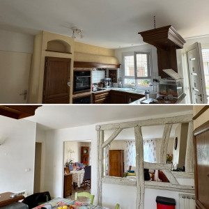 Photo de galerie - Peinture mur et plafond 