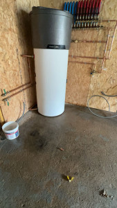 Photo de galerie - Installation chauffe eau thermodynamique 