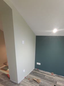 Photo de galerie - Installation électrique complète dans les combles.
après 