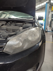 Photo de galerie - Rénovation optique de phare.