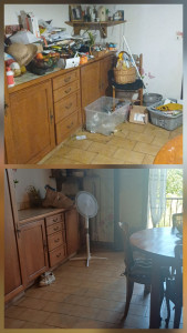 Photo de galerie - Gros nettoyage et rangement de cette maison, suite à des squatters.