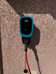 Photo de galerie - Installation d’une borne de recharge