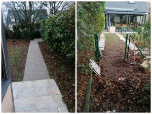 Photo de galerie - Création allée de jardin 