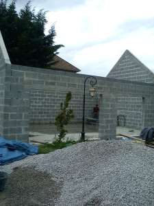 Photo de galerie - Chantier parpaing 