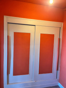 Photo de galerie - Travaux terminé la peinture en deux couleurs