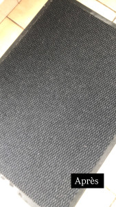 Photo de galerie - Après nettoyage tapis 