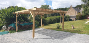 Photo de galerie - Pergola bois