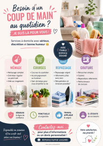 Photo de galerie - Flyer des prestations proposées 