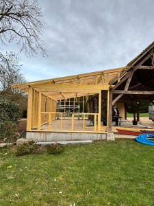 Photo de galerie - Ossature bois 