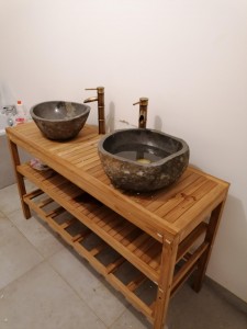 Photo de galerie - Remplacement d'une évier par double vasque 