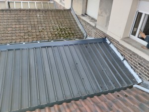 Photo de galerie - Toiture bac acier 