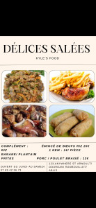 Photo de galerie - Propose des plats emportés , des repas pour plusieurs personnes même pour des ceremonies