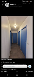 Photo de galerie - Peinture - Tapisserie