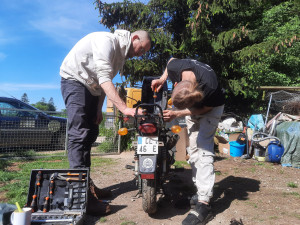 Photo de galerie - Réparation d'un dax 50 n'ayant pas démarrer depuis 5 ans 