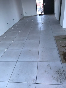 Photo de galerie - Pose de carrelage 