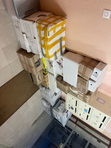 Photo de galerie - Cartons livré 