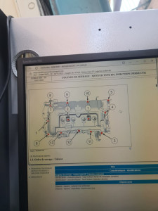 Photo de galerie - Récupération des ordres et couples de serrage pour un travail soigné et méticuleux ! 