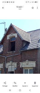 Photo de galerie - Nettoyage de toiture.